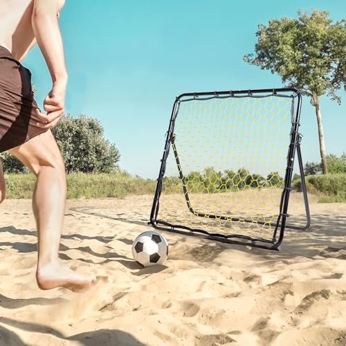 Happy Jump Portable Soccer Rebounder Net for Kids Soccer Training Practice