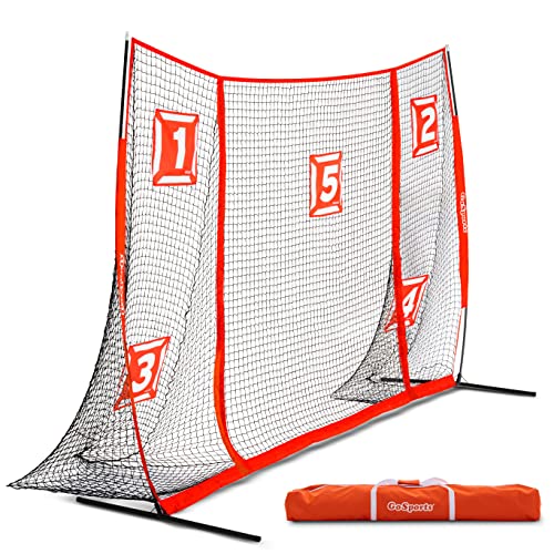 GoSports Strike Net Soccer Training Goal - 12 x 8 ft or 18 x 8 ft - Shooting Net Trainer for All Skill Levels