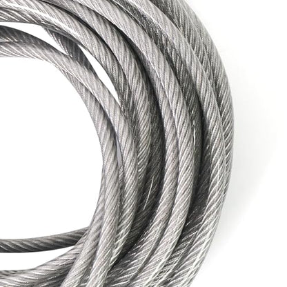 Aoneky 47ft 1/4'' Stainless Steel Replacement Tennis Net Cable