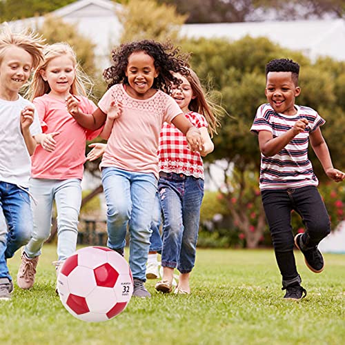 Soccer Ball Size 2 Small Pump with Needle Indoor and Outdoor Training Practice Couch School Gift for Toddlers Kids Boys Girls 3+ Years Old