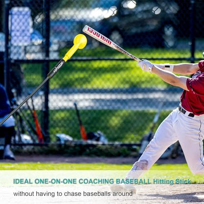 Baseball Hitting Trainer,Baseball Training Equipment, Baseball Batting Practice Equipment Baseball and Softball Hitting Stick - style: Softball Baseball Practice Equipment