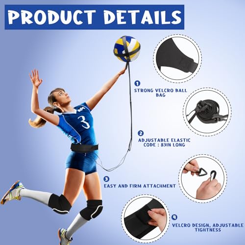 Volleyball Training Equipment Aid Kit, Volleyball Spike Trainer Gear Gifts for Beginners Coaching Supplies - style: Volleyball Spike Classic