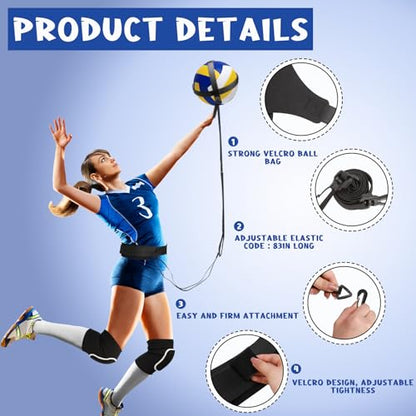 Volleyball Training Equipment Aid Kit, Volleyball Spike Trainer Gear Gifts for Beginners Coaching Supplies - style: Volleyball Spike Classic