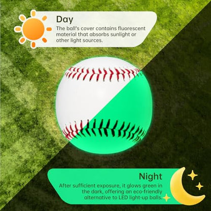 3pcs Pitching Grip Trainers, 2 Training Baseballs with Finger Placement + 1 Glow in the Dark Baseball, Training Equipment for Teenagers Beginners to Learn Multiple Grips, Soft