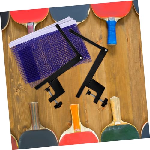 Toddmomy Table Tennis Net Set Pong Net Quick Installation for Indoor and Outdoor Games Includes Retention Design Portable and Easy to Store for All Skill Levels