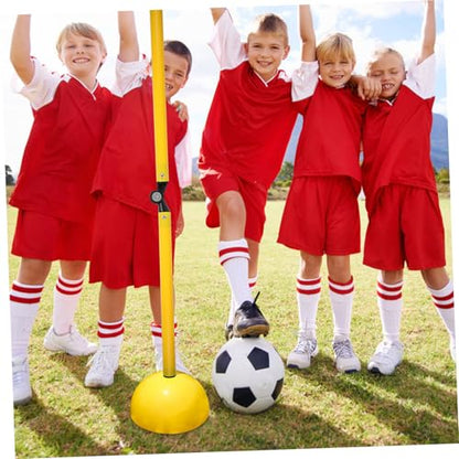 Outdoor Football and Basketball Training Marker Soccer Training Rod for High Durability Material Bright for Easy Visibility for Sports Drills and Activities