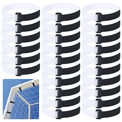 Soccer Goal Net Attachment Straps: 50pcs Attachment Straps for Holding Soccer Placement Nets to The Goal Posts for Boys Kids Soccer Training 14 x 0.8 Inch