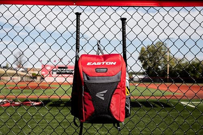 Easton | FUTURE LEGEND Backpack Equipment Bag | Baseball/Softball | T-Ball/Rec/Travel | Multiple Styles - color: Pink