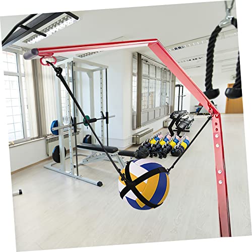 BESTonZON 1Set Volleyball Trainer Strap Adjustable Spike Training Tool for Practice for Serving Hitting and Jumping Skills Development Durable Volleyball