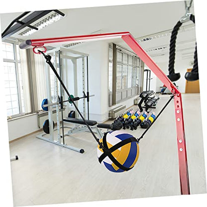 BESTonZON 1Set Volleyball Trainer Strap Adjustable Spike Training Tool for Practice for Serving Hitting and Jumping Skills Development Durable Volleyball