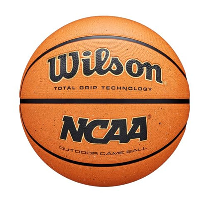 WILSON NCAA Outdoor Game Basketballs - Orange, Size 6 and Size 7 - size: Size 7 - 29.5"