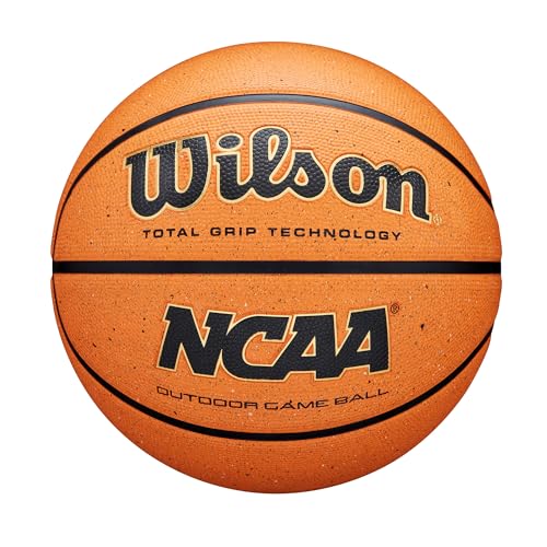 WILSON NCAA Outdoor Game Basketballs - Orange, Size 6 and Size 7 - size: Size 7 - 29.5"