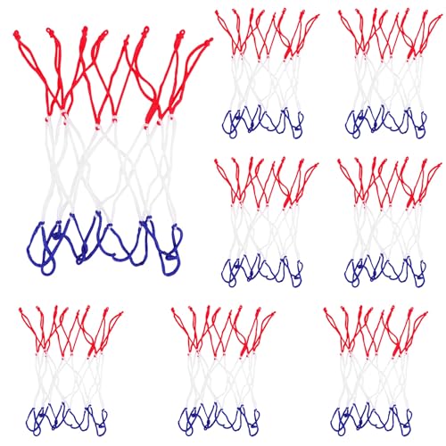Framendino, Mini Basketball Net Replacement Hoops for Indoor Outdoor Supplies - color: Mixed Colors