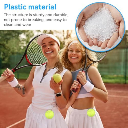4 PCS Tennis Ball Holder, Tennis Ball Waist Clip Holder Waistband Clip Small Portable Sports Equipment for Practice and Matches