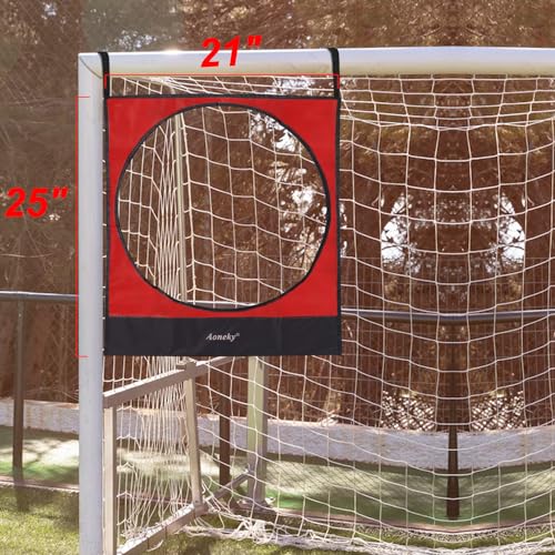 Aoneky Rectangle Soccer Goal Corner Target