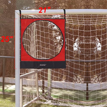 Aoneky Rectangle Soccer Goal Corner Target