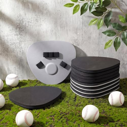 Leyndo Baseball Training Glove Foam Fielding Trainer Infield Training Gloves Baseball Fielding Gloves for Quick Hands Batting Practice Two Hands