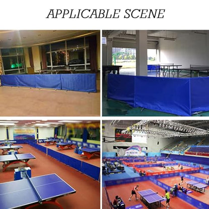 The Movable Ping Pong Ball Baffle,Portable Table Tennis Enclosure,Perfect Ping Pong Field Divider,Ideal for Home & Outdoor Use，（2 Pieces） - size: 2 pieces