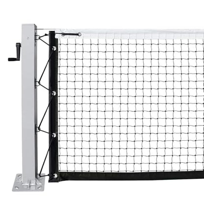 MegaPads Regulation Pickleball Net System with Crank – 22ft Portable Net, Rustproof Aluminum Frame, Weather-Resistant Net & Carry Bag – Indoor/Outdoor Use