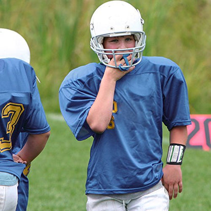 Deluxe Quarterback Playbook Wristband - Small (Youth) Size