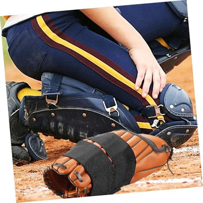 BESPORTBLE Elastic Baseball Glove Strap with Fastener Adjustable Nylon Wrap for Baseball and Softball Gloves for Youth and Adult Players