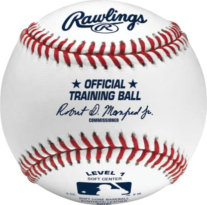 Rawlings | ROTB Official Training Baseballs | Ages 5-8 / 7 - 10 / 10 & Older | 12 Count - style: Level 1 (Ages 5-8)