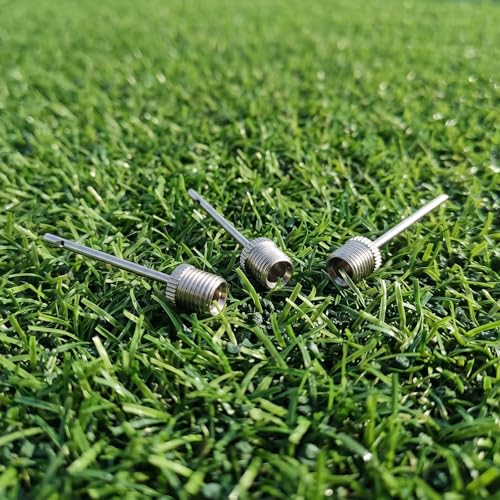 Air Needle for Balls, 20 Pcs Ball Pump Inflation Needles, Ball Pump Needles with Portable Storage Case, Heavy Duty Inflation Needles & Ball Pins for Basketball, Soccer Ball, Football, Bike Pump