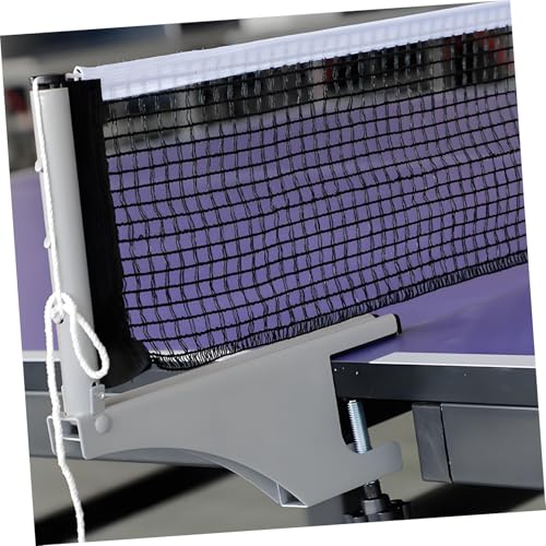 LIOOBO Table Tennis Replacement Net Durable Pong Net with Tightly Woven Mesh for School and Gym Use Quick Setup and Sleek Black Design Standard