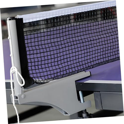LIOOBO Table Tennis Replacement Net Durable Pong Net with Tightly Woven Mesh for School and Gym Use Quick Setup and Sleek Black Design Standard