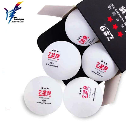 729 Friendship 40+ Seamless New Material ITTF Approved 3-Star Table Tennis Ball Ping Pong Balls