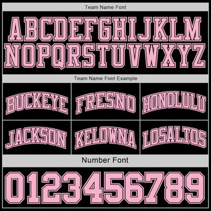 Custom Reversible Basketball Jerseys Men Youth, Personalized Sports Shirts Team Uniforms Printed Name Logo Number - color: Light Pink and Black