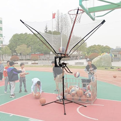Basketball Hoop Returner Shot Return Apparatus Shooting Machine Standing Aid Kid Adult Player - Attachment