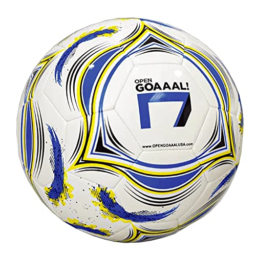 Open Goaaal FNINE Premium Tornado Thermal Bonding Training Early Season Strong High Visibility Graphics Soccer Ball