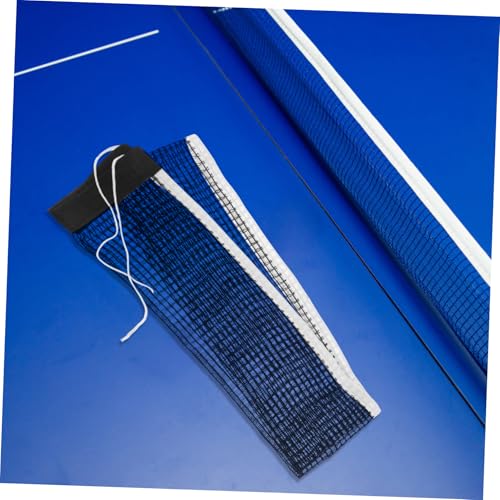 POPETPOP Retractable Table Tennis Net with Dense Mesh for Ball Retention Easy Setup and Storage Portable Training and Suitable for Indoor and