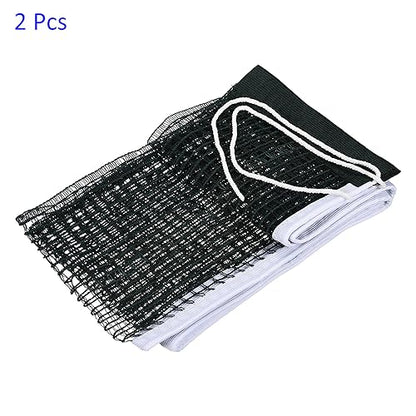 M METERXITY Table Tennis Net Replacement - Ping-Pong Net String Tension Equipment Polyester Cotton Apply to Standard Table - color: Green