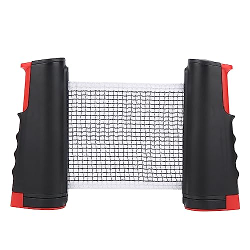 LIZEALUCKY Retractable Portable Table Tennis Net Telescopic Grid Racket for Outdoor Sports