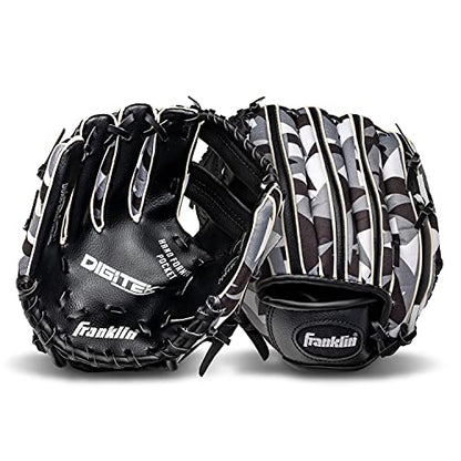 Franklin Sports Kids Baseball Gloves - RTP Child's Tball Glove - Boys + Girls Teeball Mitt Set - Kids + Toddler - Right or Left Hand Throw - 9.5"