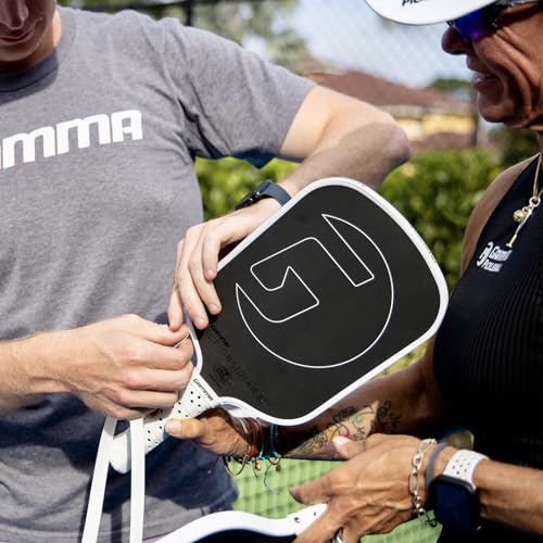 Gamma Sports Pickleball Paddle Edge Guard Tape - White, Racquet Protection, Fits Any Paddle, Durable, Easy Application - color: White, size: 5 m roll