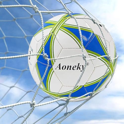 Aoneky Soccer Goal Net - 24 x 8 Ft - Full Size Football Goal Post Netting - NOT Include Posts - size: 24 x 8 ft - 0.08 in Cord
