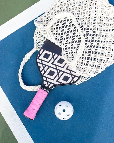 Pickle Grips Pickleball Paddle Grip Tape - Overgrip Grip Wrap for Pickleball Racket - Moisture Wicking Paddle Grip Wrap (2 Pack) - color: Pink