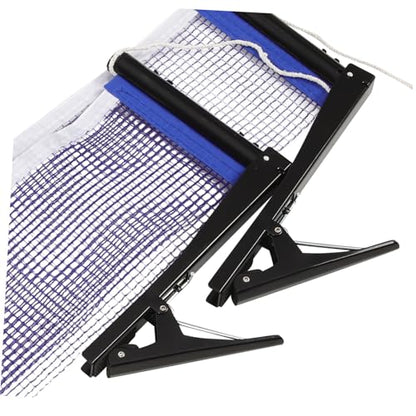 WOONEKY 1set Portable Table Tennis Net Rack Easy Setup for Lightweight and Compact Design for Family and Friends Fun