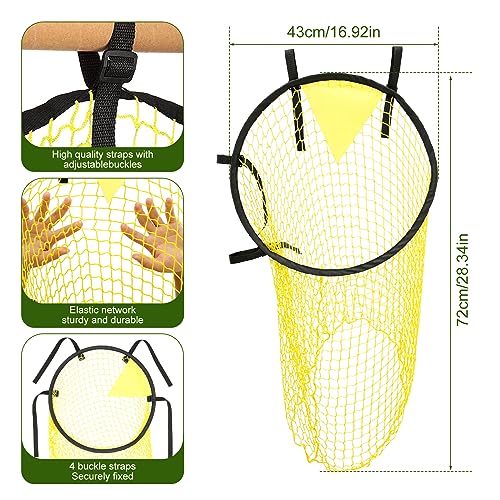Football Target Net, Easy to Attach and Detach Soccer Goal Net for Goal Training and Accuracy Practice - color: 1 Pc