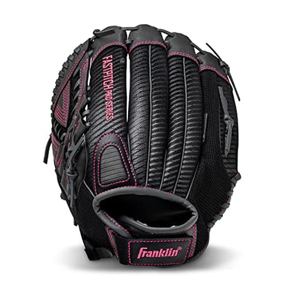 Franklin Sports Girls Softball Glove-Women's Windmill Fastpitch+Slowpitch Softball Glove-Right and Left Hand-Adult - color: Pink, size: 13"