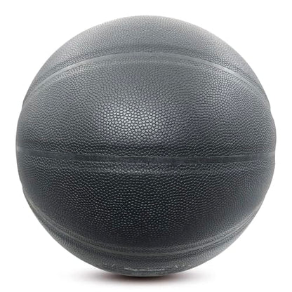 MINDCOLLISION Size 1/3/4/5/6/7/9 No Logo Basketball, Black and White, can be Used for Autographs, Clubs, Training, Event prizes - color: Black, size: No.9