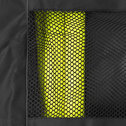 FORZA Pro Soccer Passing Arcs | Set of 4 Elite-Level Soccer Targets to Enhance Passing Techniques & Accuracy - Optional Carry Bag & Bases - color: Yellow, size: With Bases