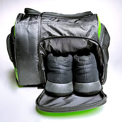 PROLITE Tour XL Pickleball Bag | Men's and Women's Pickleball XL Backpack | Adjustable Straps | | Lime Green/Hot Pink/Blue - color: Lime Green
