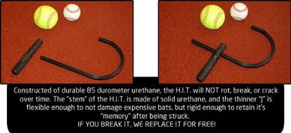 - Hands Inside Trainer Baseball Softball Hitting Trainer Training Aid Batting Tee Attachment - Made in USA