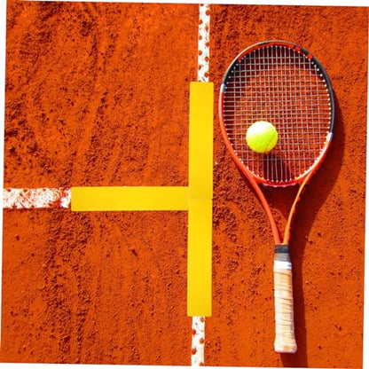 Toyvian 4Pcs Sports Exercise Markers Durable TPE Line Training Signs for Tennis Soccer Basketball Non Slip Court Markers for Drills and Training Sessions
