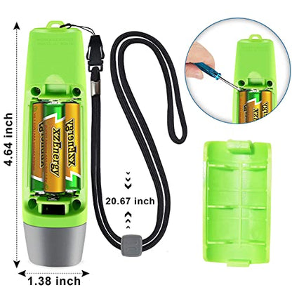 ANIZR Electronic Whistles with Lanyard,Adjustable 3 Tone & 3 High Volume Hand Emergency Whistle Basketball Referee Whistle for Coach,Teacher,Police,Outdoor Camping Boating Hiking(with Battery) - color: Green with battery