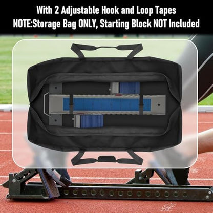 Starting Block Carry Bag, Heavy Duty Large Portable Duffel Bag with Comfortable Padded Handle and Double zip, for Sports Equipment Storage Travel Camping